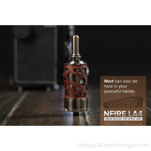 Original RDA atomizer n fire la3/n fire la4 tank with replaceable coil